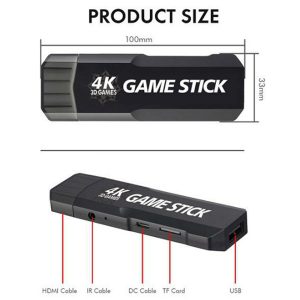 máy chơi game stick 4k đỏ