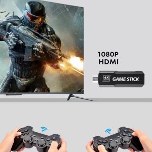máy chơi game stick 4k đỏ