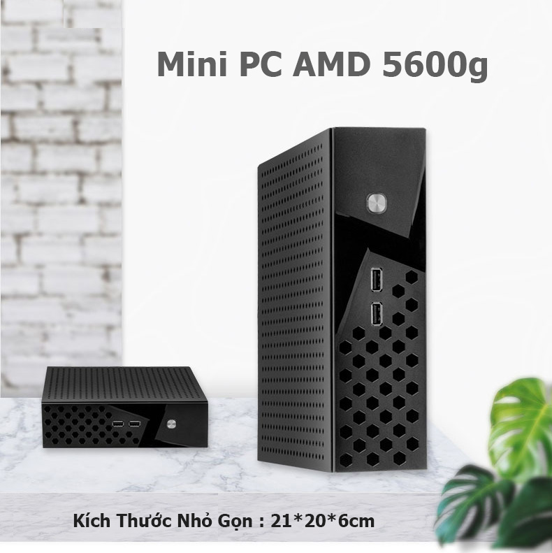 Bộ mini pc itx AMD 5600g